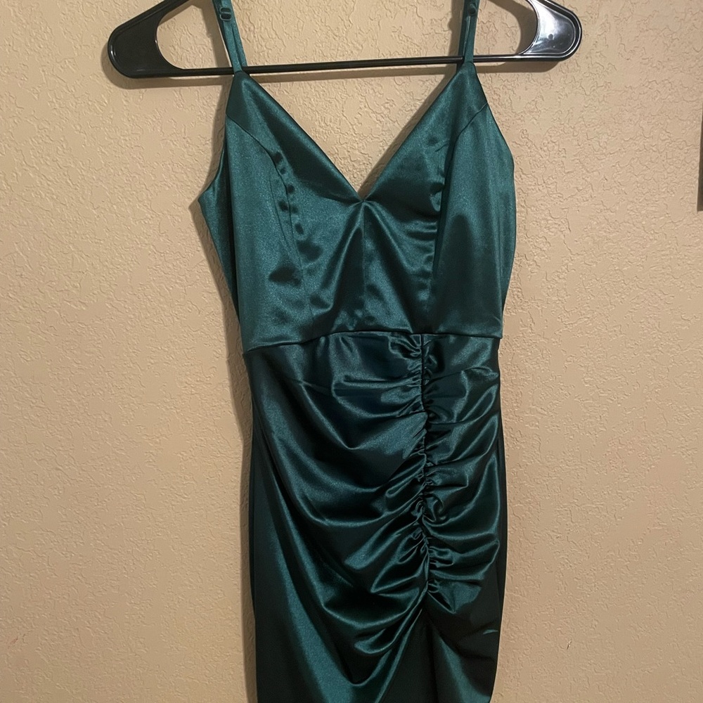 Green dress from dillards